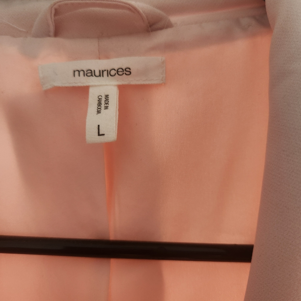 Maurices Blush Pink Outerwear
